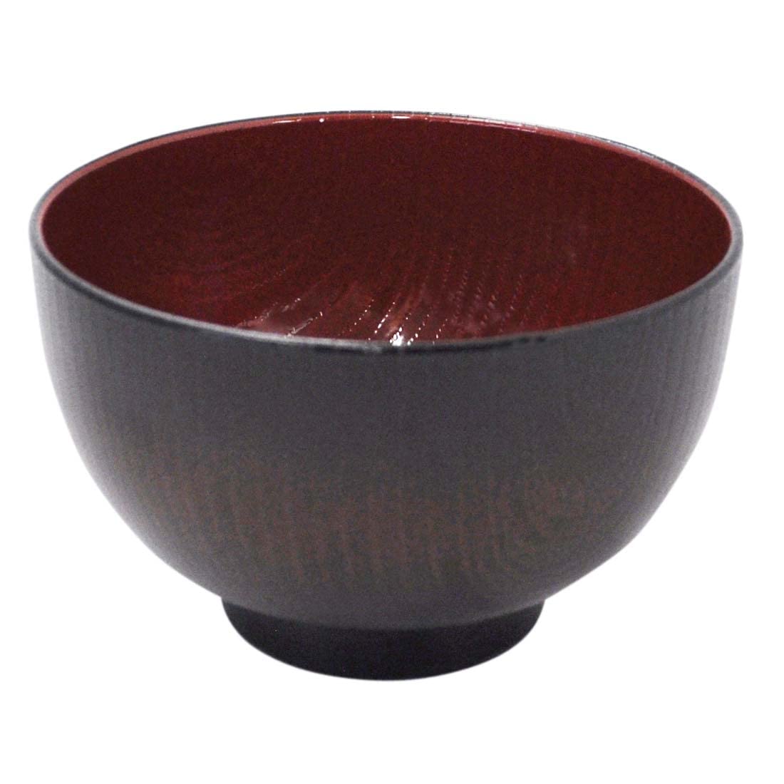 Amazon.co.jp: イシダ(Ishida) PC 汁椀 木目椀 ぼかし 食洗機対応